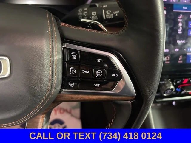 Used 2022 Bright White Clearcoat Jeep Summit image 35