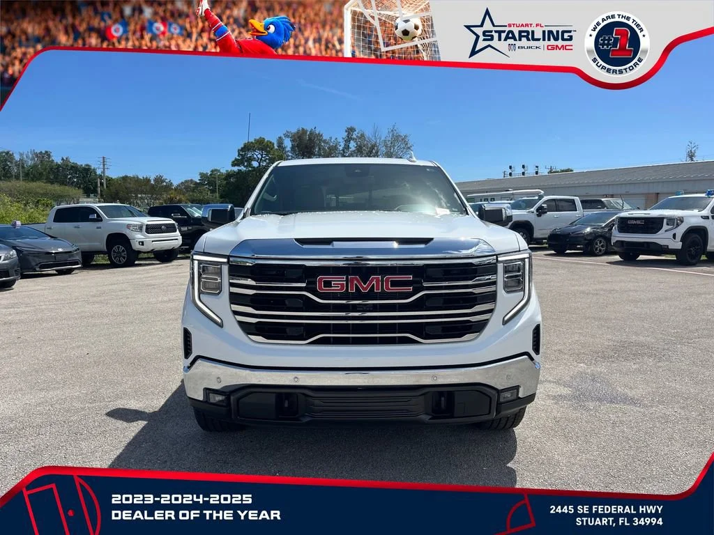 New 2026 Summit White GMC SLT image 3