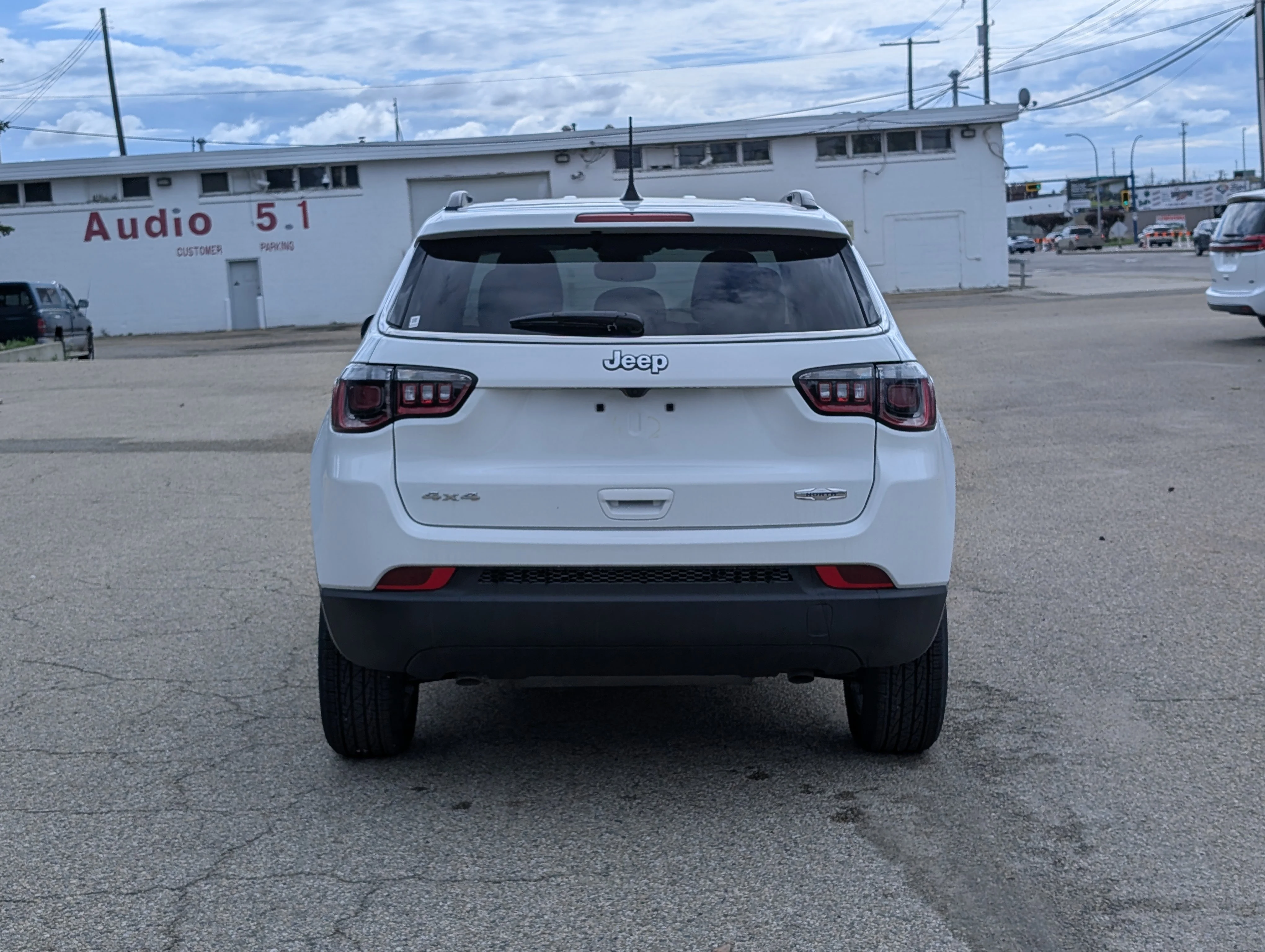 New 2026 Bright White Jeep North image 5