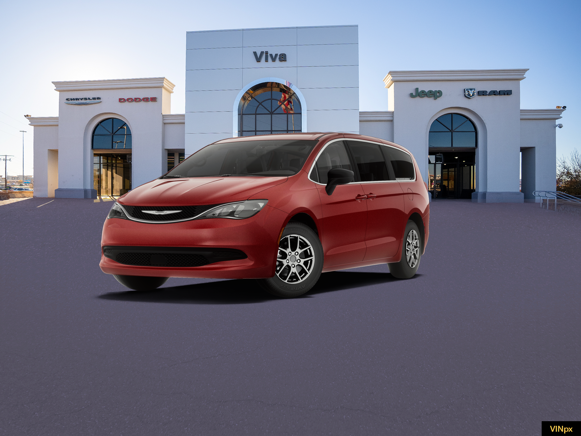 New 2027 Red Hot Pearl-Coat Exterior Paint Chrysler LX image 1