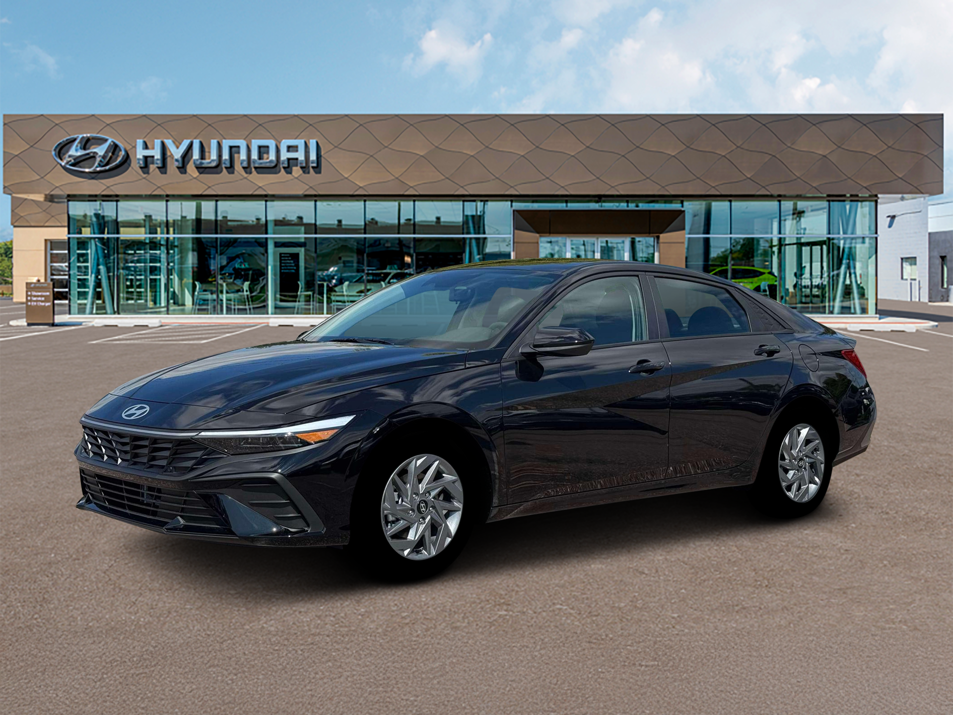 New 2026 Abyss Black Hyundai Blue image 2
