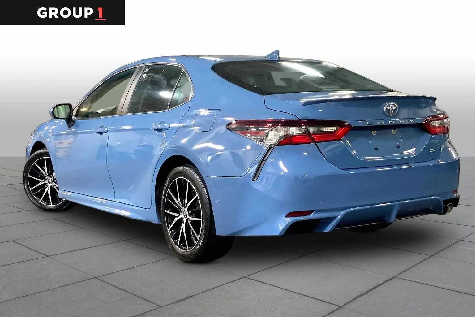 Certified Used 2024 Cavalry Blue Toyota SE image 12