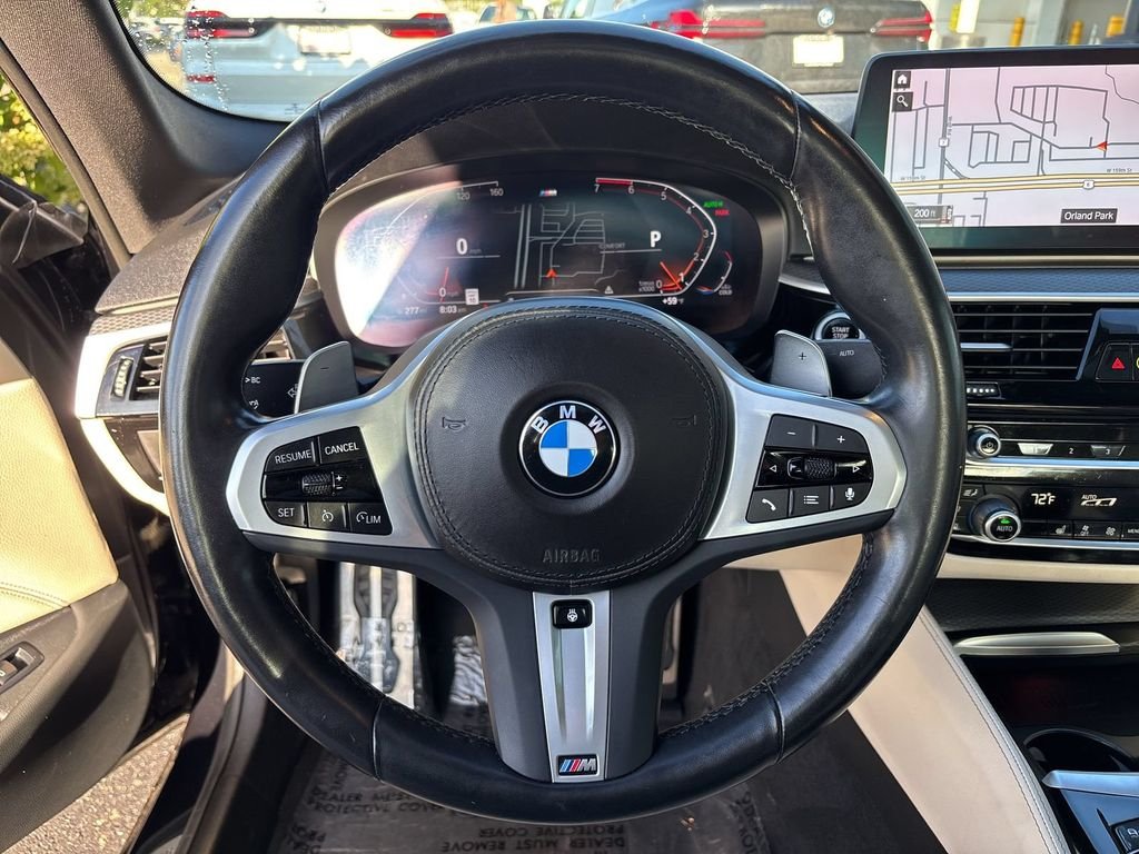Certified Used 2023 Carbon Black Metallic BMW 530i xDrive image 16