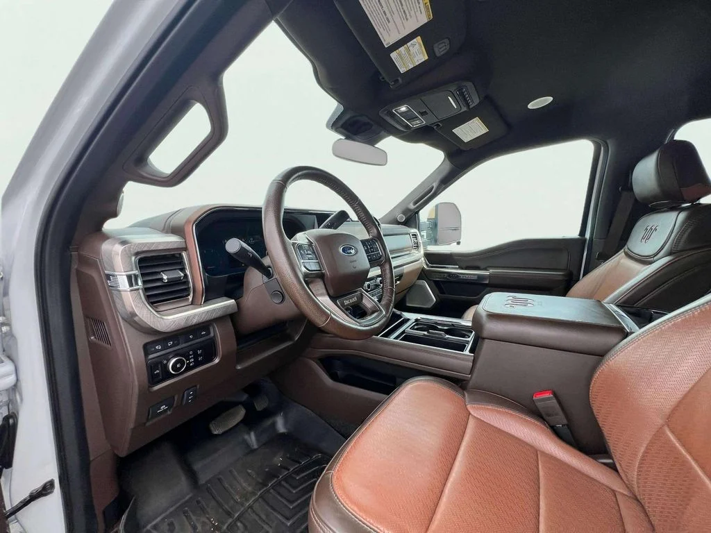 Used 2023 Oxford White Ford King Ranch image 8