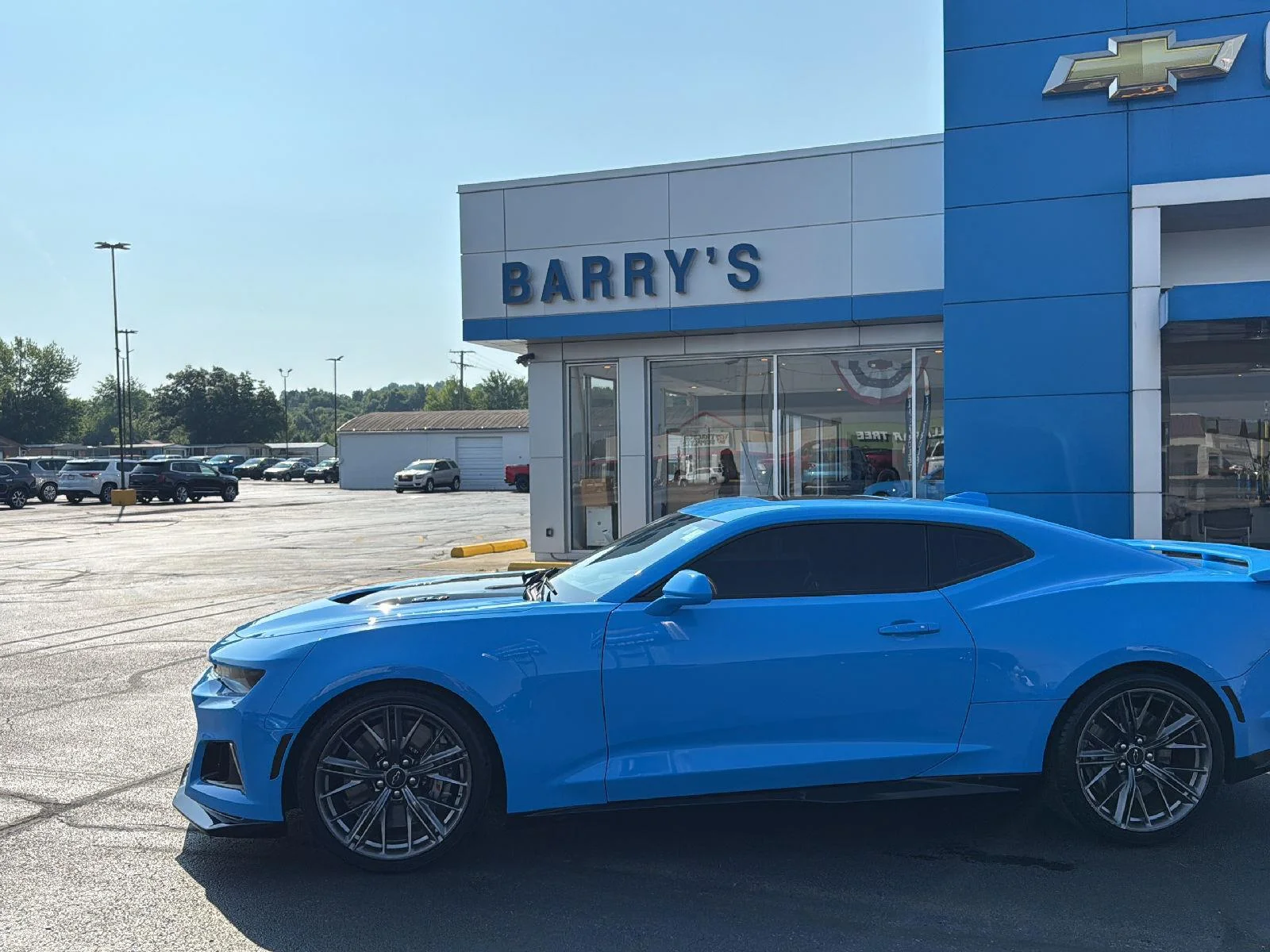 Used 2023 Rapid Blue Chevrolet ZL1 image 2