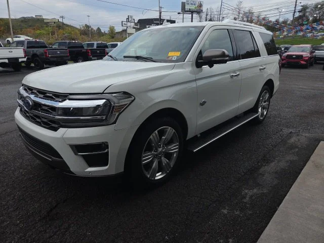 Used 2023 White Metallic Ford King Ranch image 1