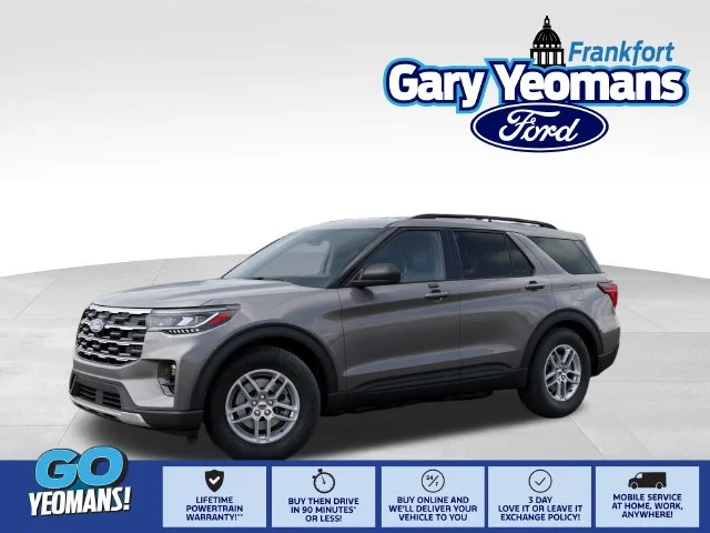 New 2027 Carbonized Gray Metallic Ford Active image 1