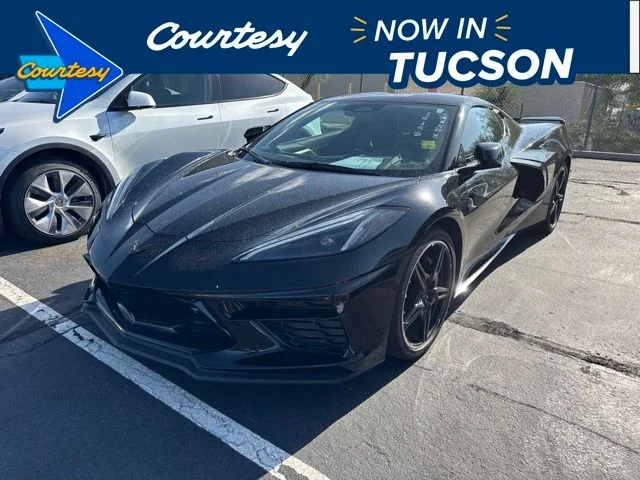 Used 2024 Black Chevrolet Stingray image 1