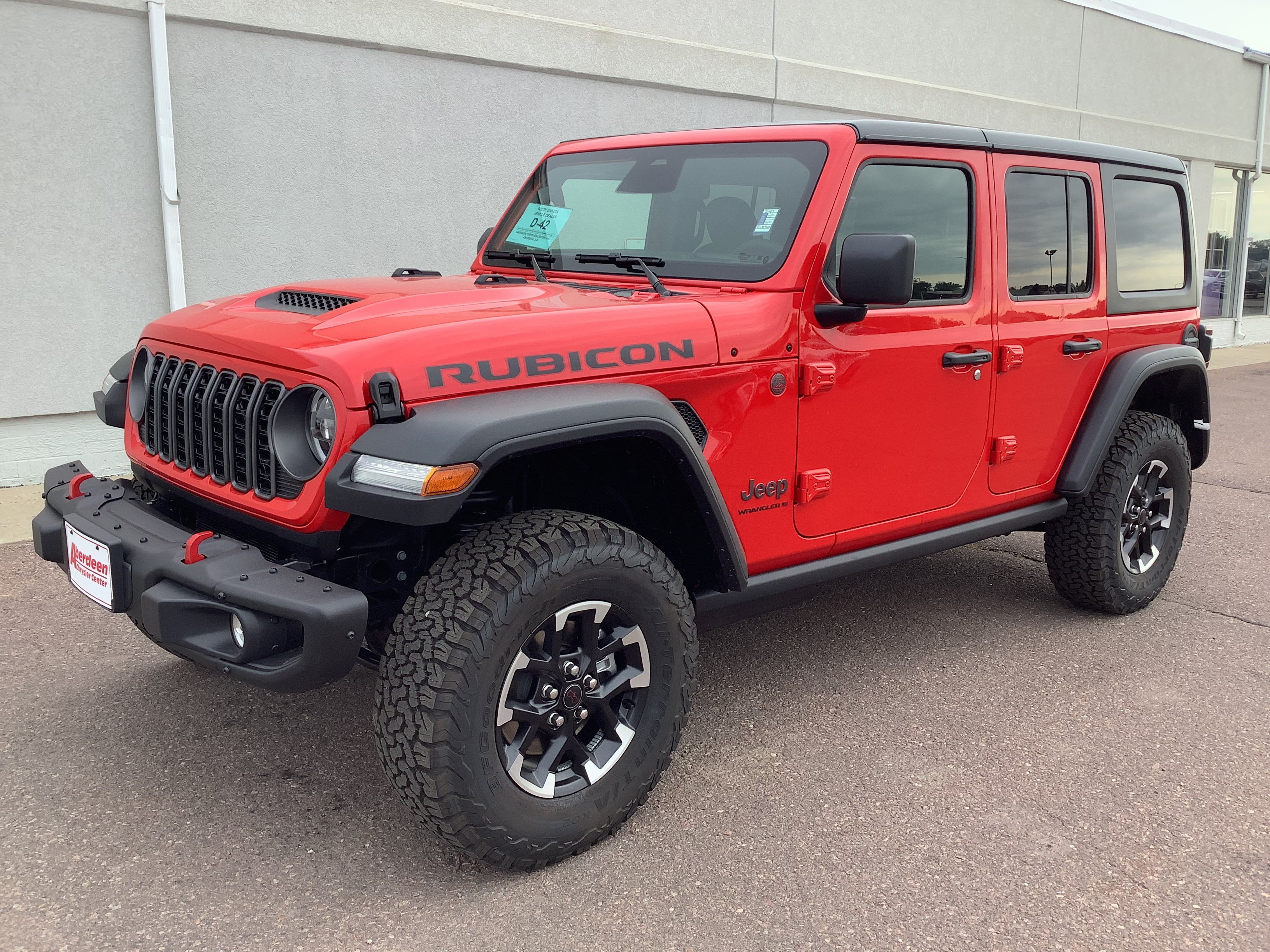 New 2026 Firecracker Red Clearcoat Jeep Rubicon image 2