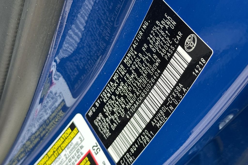 Used 2025 Blue Toyota SE image 35