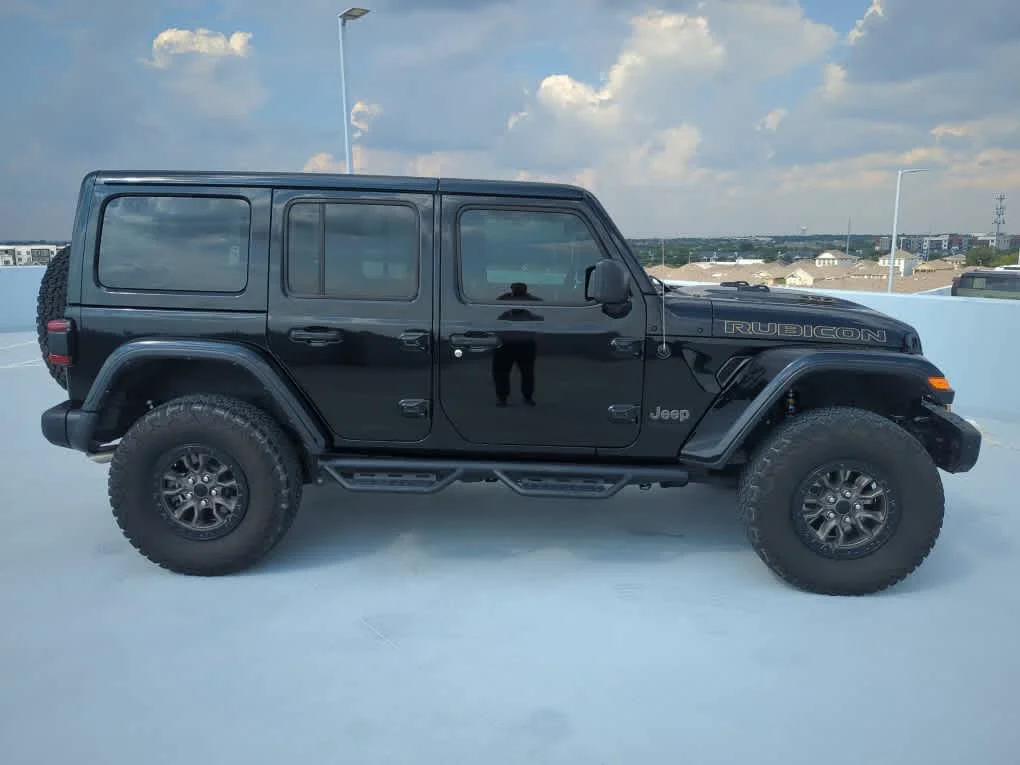 Used 2021 Black Clearcoat Jeep Unlimited Rubicon 392 image 8