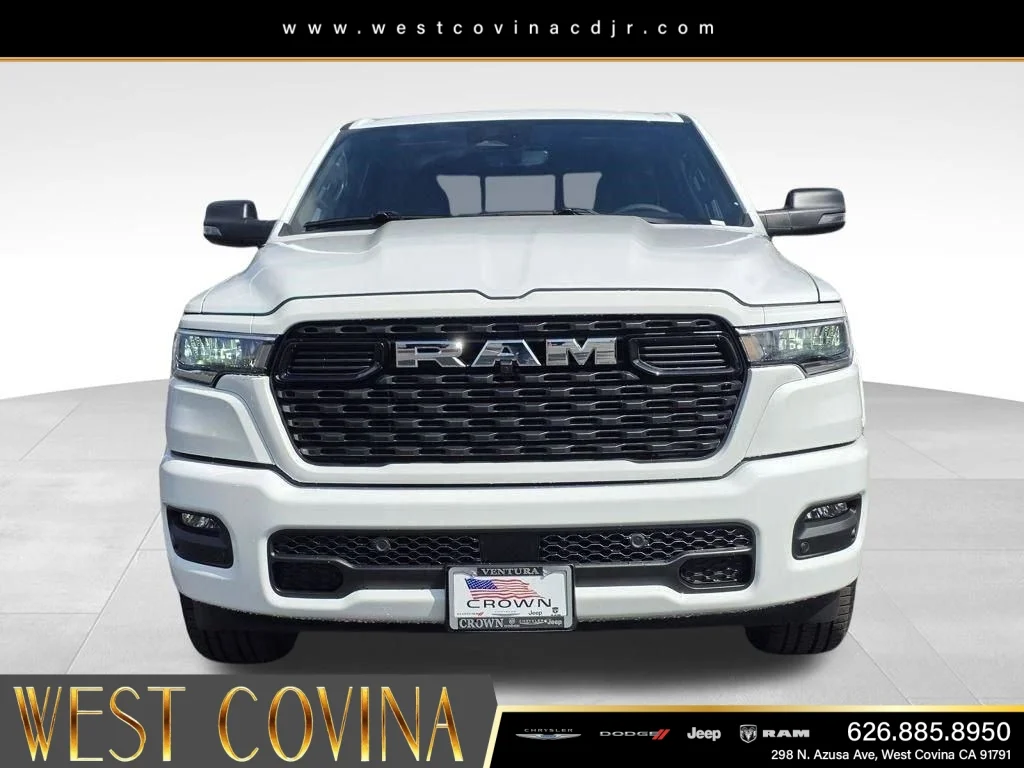 New 2026 Bright White Clear-Coat Exterior Paint RAM Big Horn/Lone Star image 2