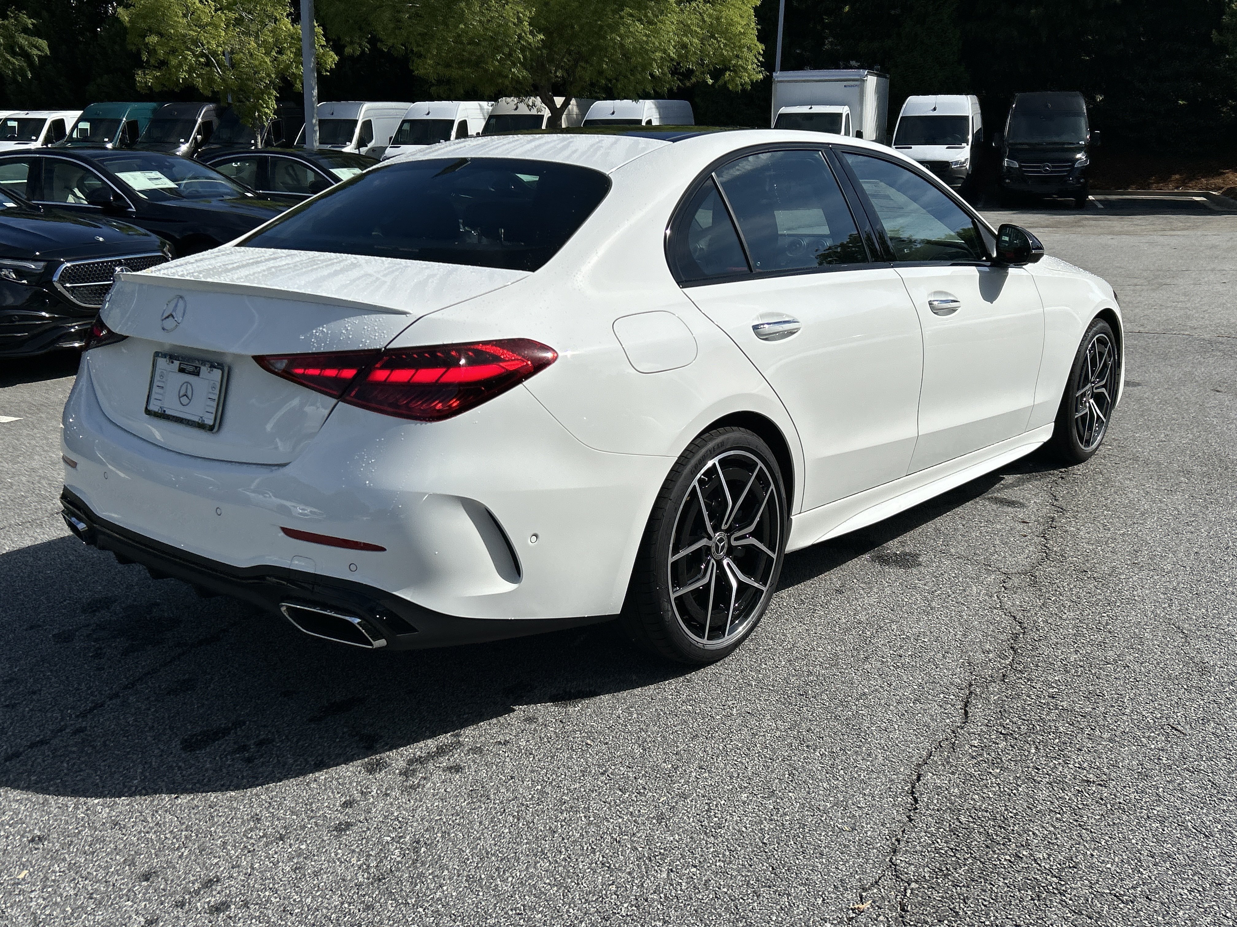 New 2026 Polar White Mercedes-Benz C 300 Sedan image 6