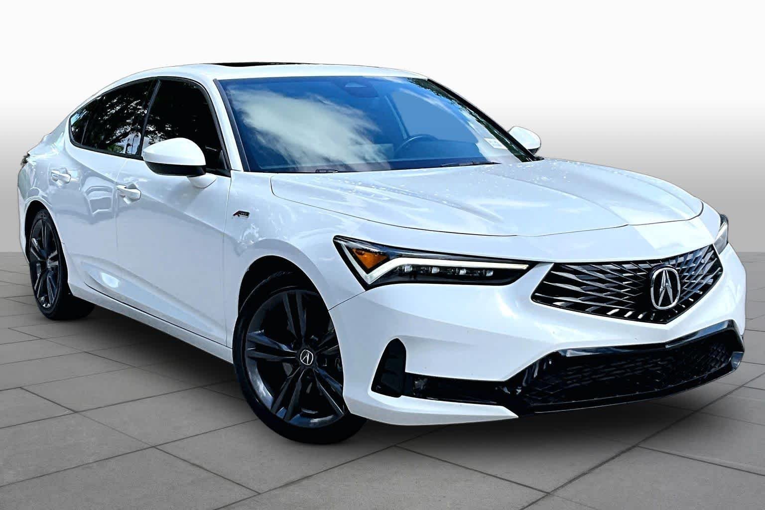 Used 2025 Platinum White Pearl Acura w/A-Spec Package image 3