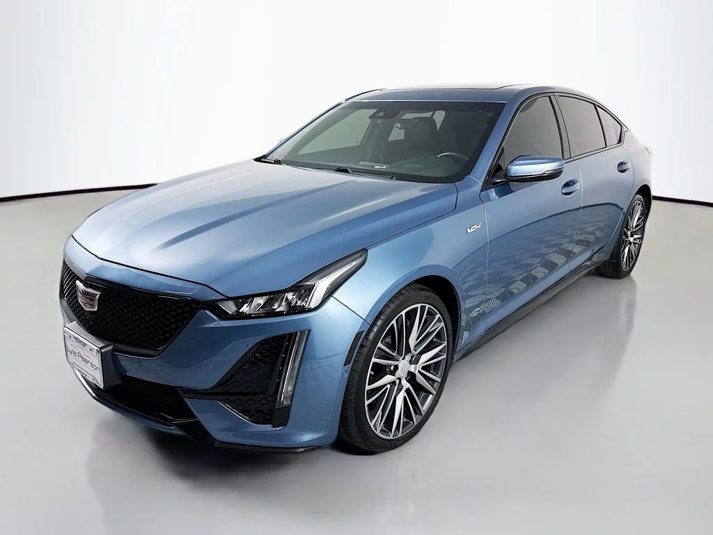 Used 2023 Steel Metallic Cadillac V-Series image 1
