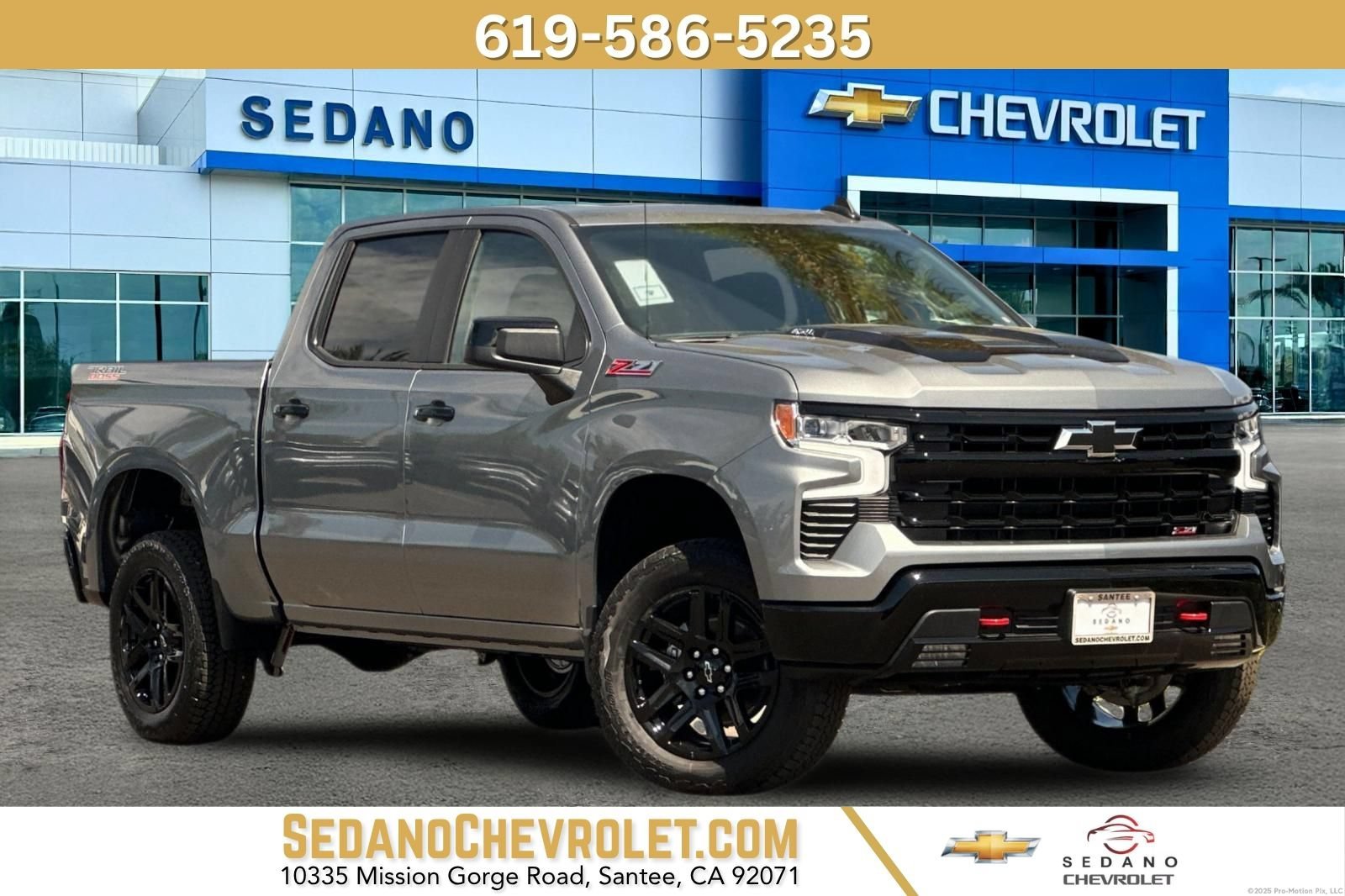 New 2026 Sterling Gray Metallic Chevrolet LT Trail Boss image 1