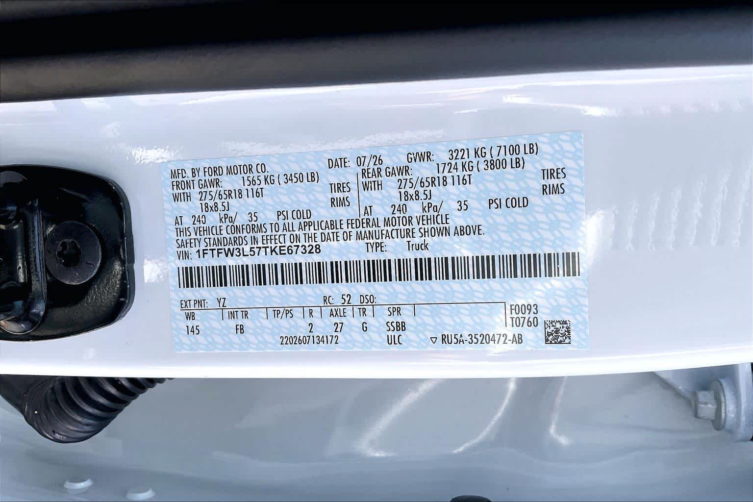 New 2026 Oxford White Ford XLT image 20