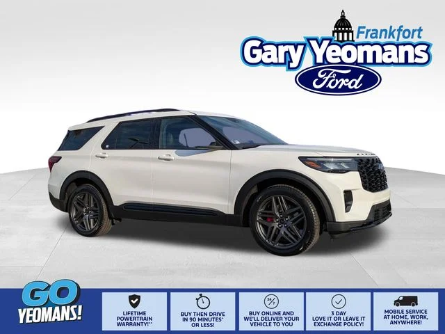 New 2026 Star White Metallic Tri-Coat Ford ST image 1