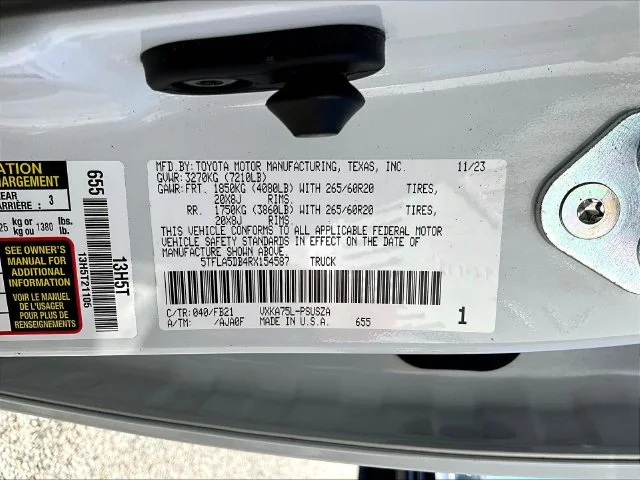 Used 2024 White Toyota SR5 image 23