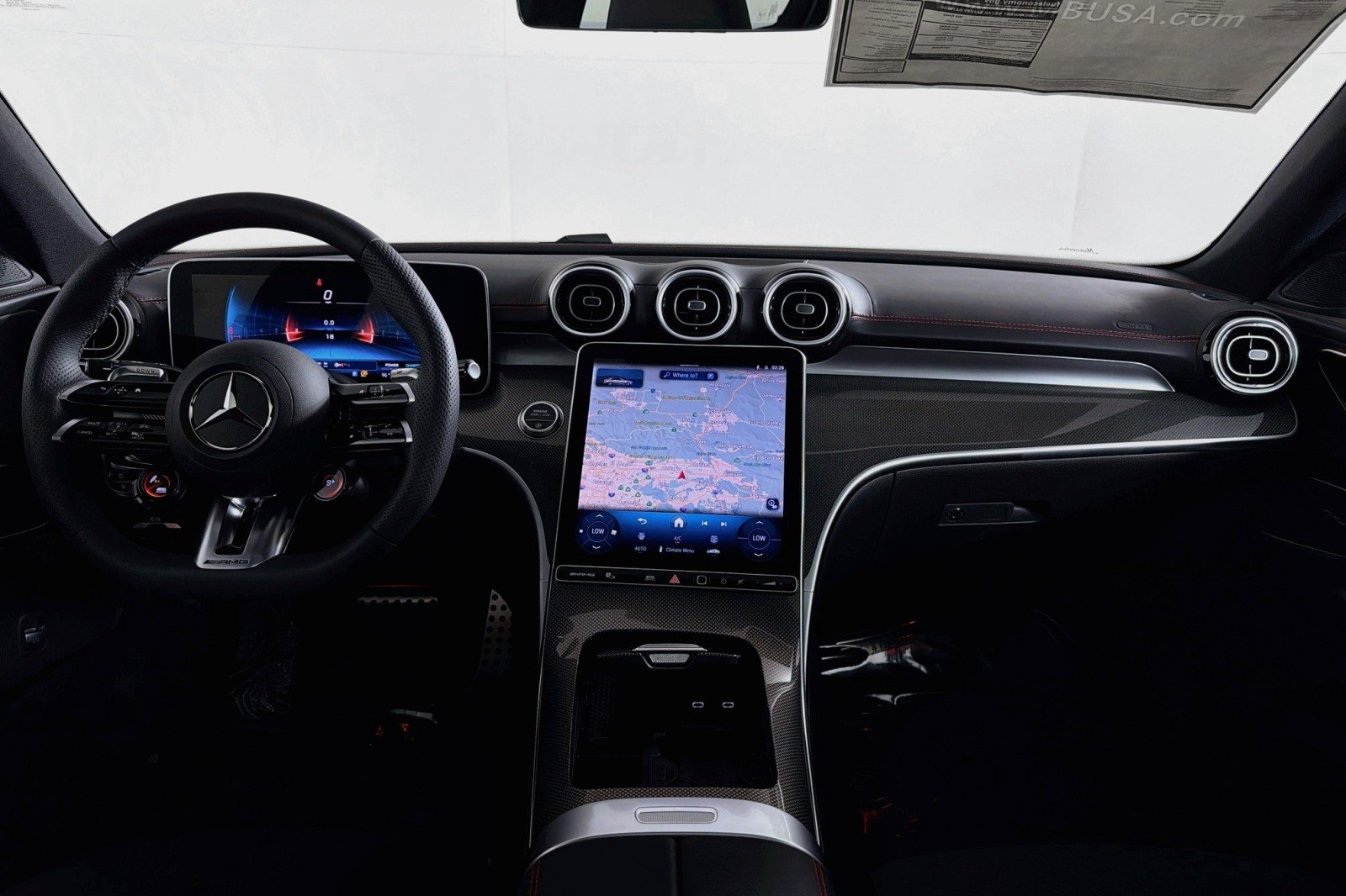 New 2026 Black Mercedes-Benz AMG® C 43 4MATIC Sedan image 4