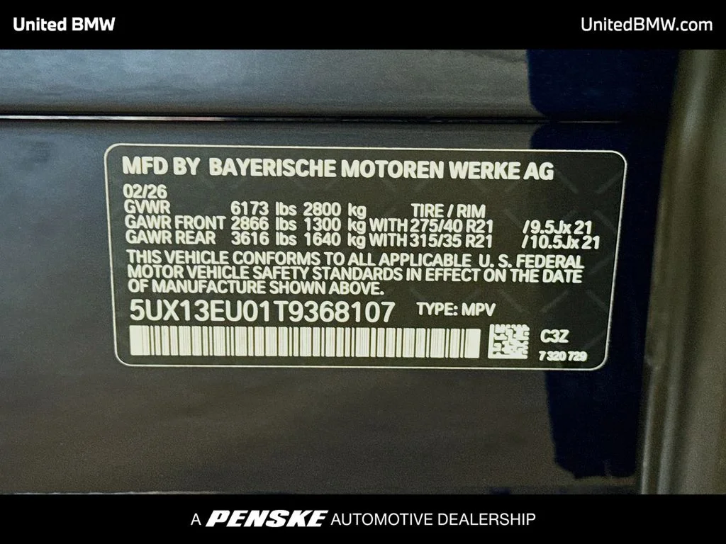 New 2026 Tanzanite Blue II Metallic BMW sDrive40i image 15