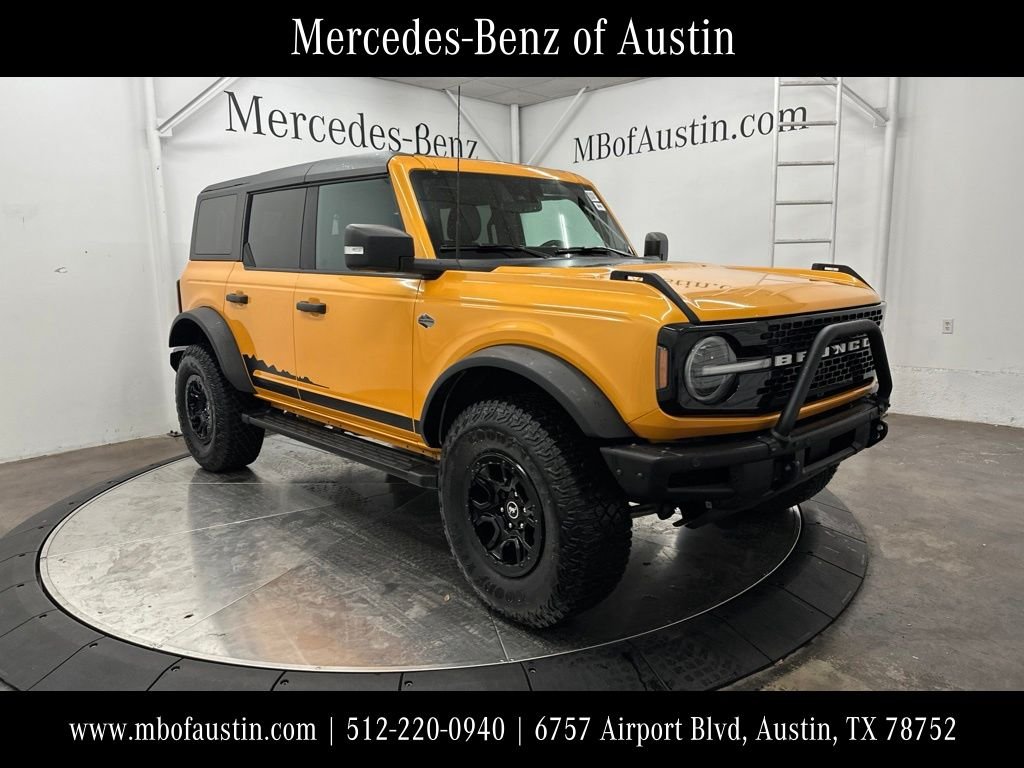 Used 2022 Orange Ford Wildtrak image 1