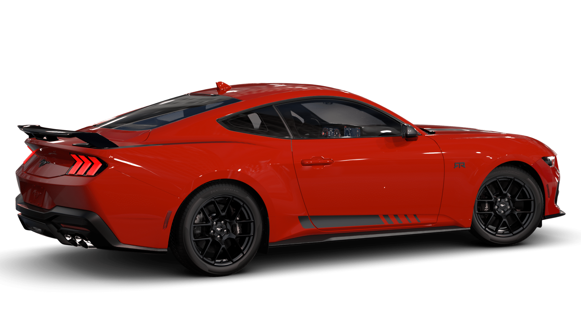 New 2026 Race Red Ford EcoBoost® Premium Fastback image 3