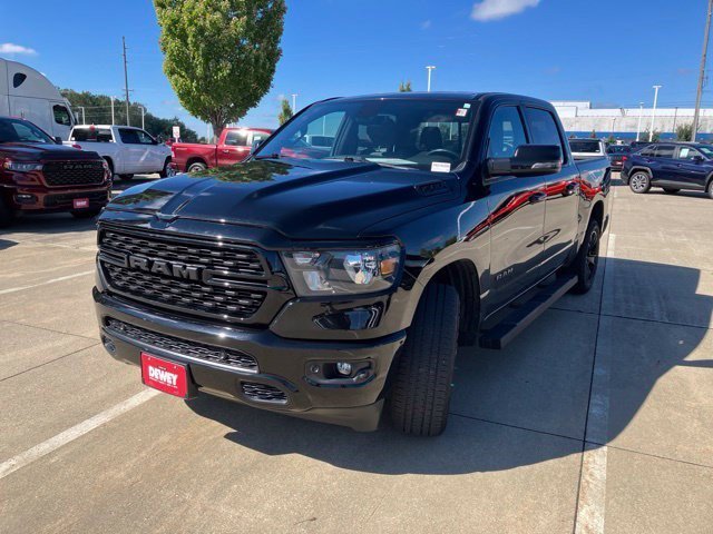 Used 2023 Diamond Black Crystal Pearlcoat Ram Big Horn image 3