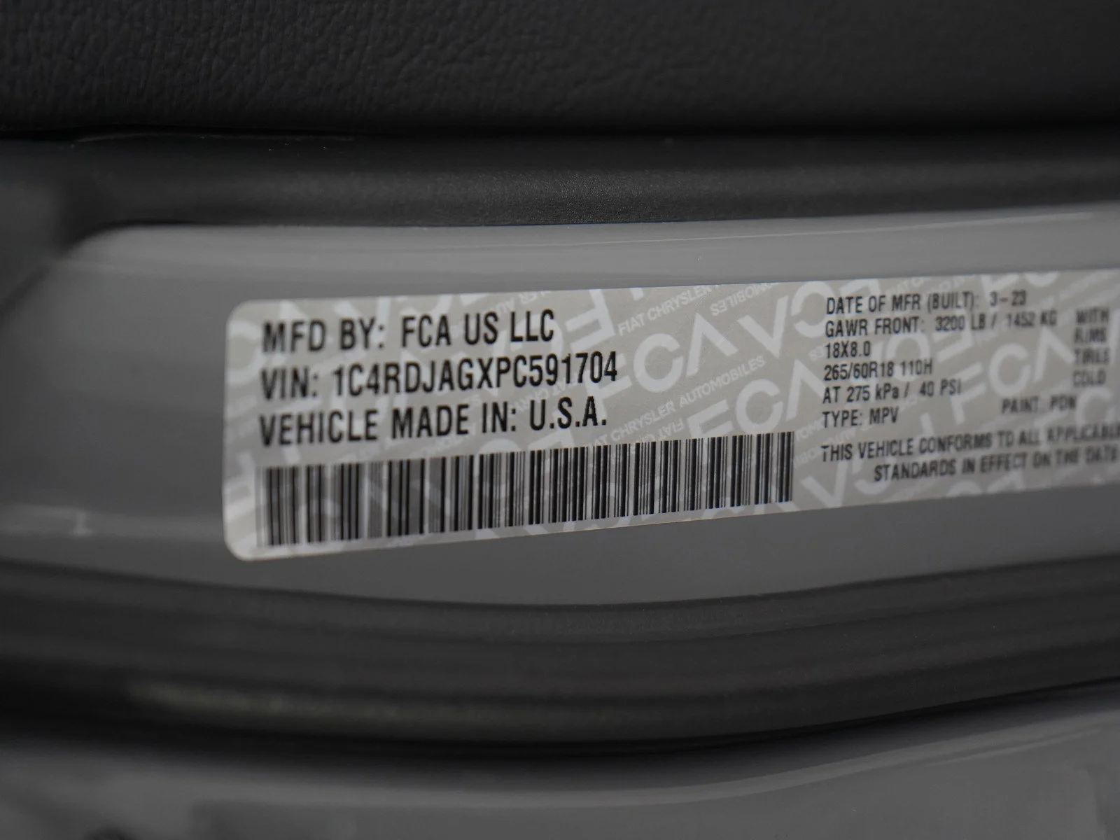 Used 2023 Destroyer Gray Clearcoat Dodge SXT image 30