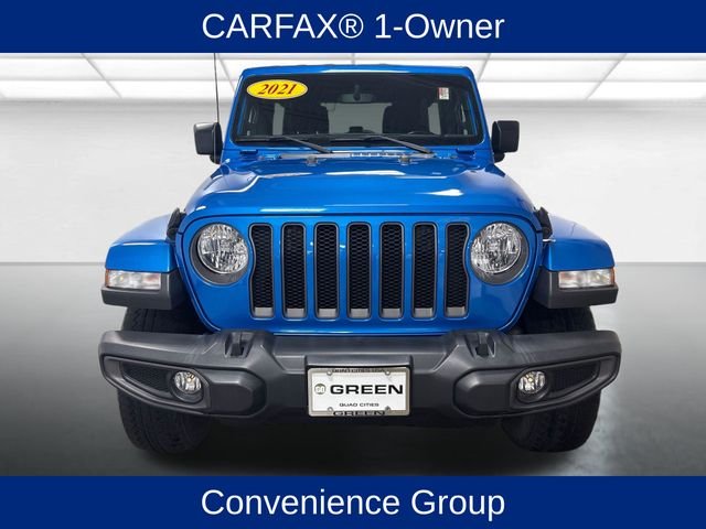 Used 2021 Blue Jeep Unlimited Sport S image 11