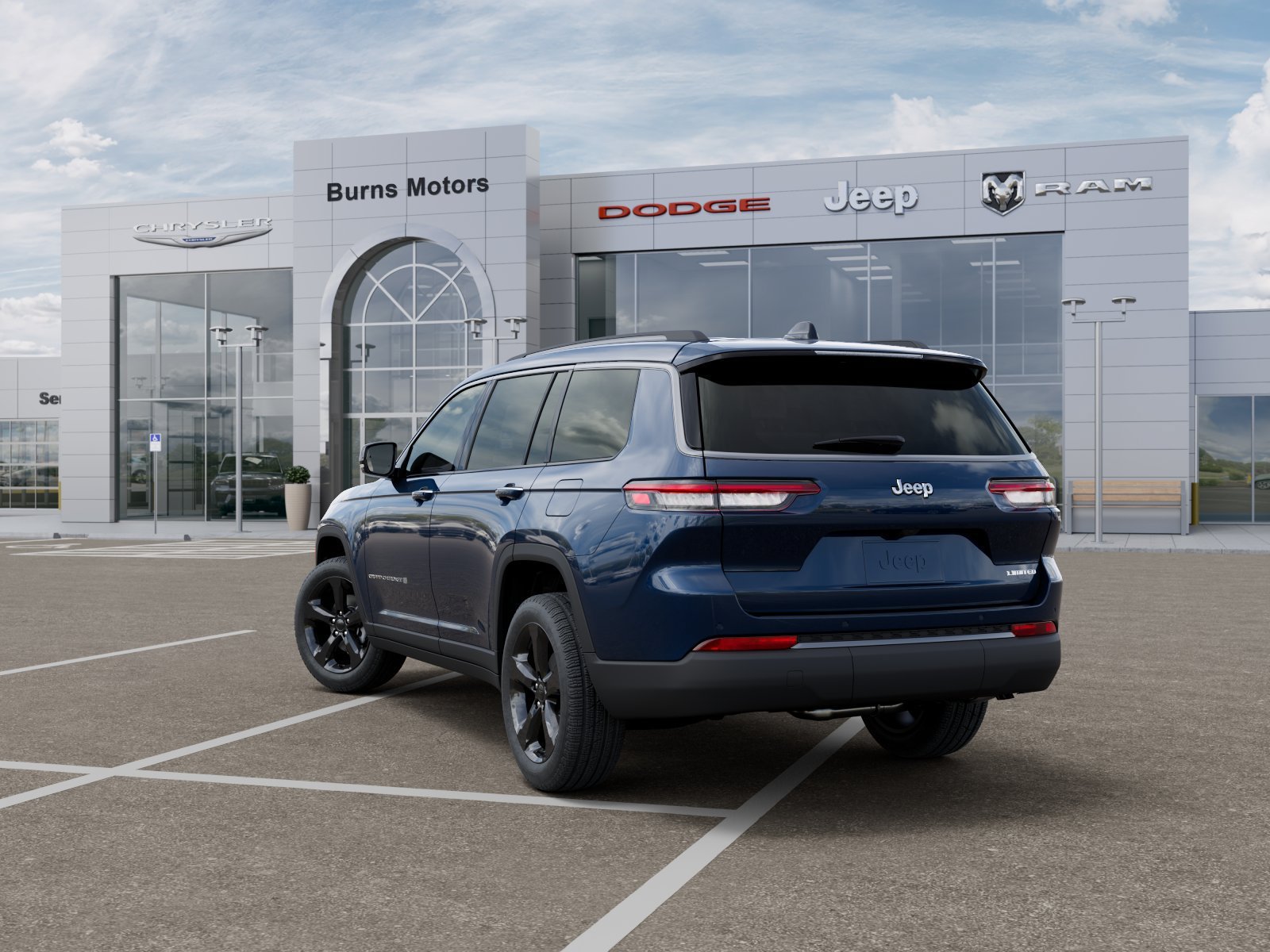 New 2026 Fathom Blue Pearl-Coat Exterior Paint Jeep Limited image 3