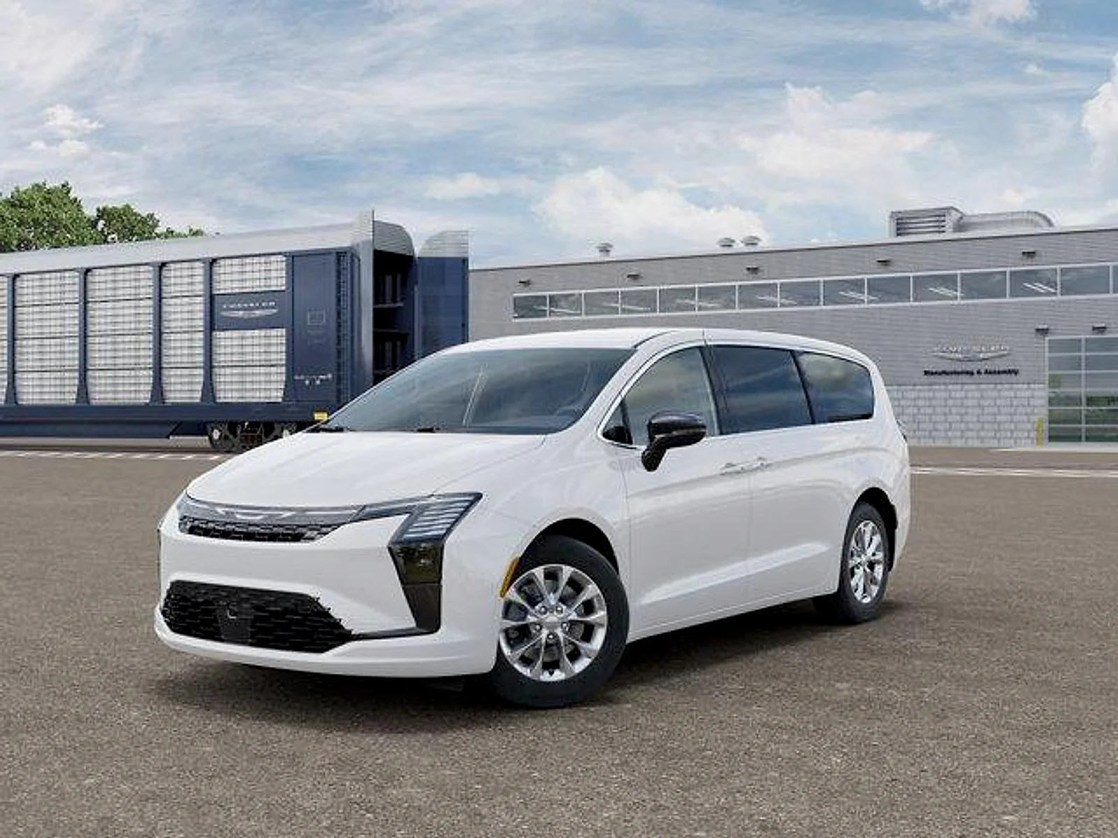 New 2027 Bright White Clear-Coat Exterior Paint Chrysler Select AWD image 1