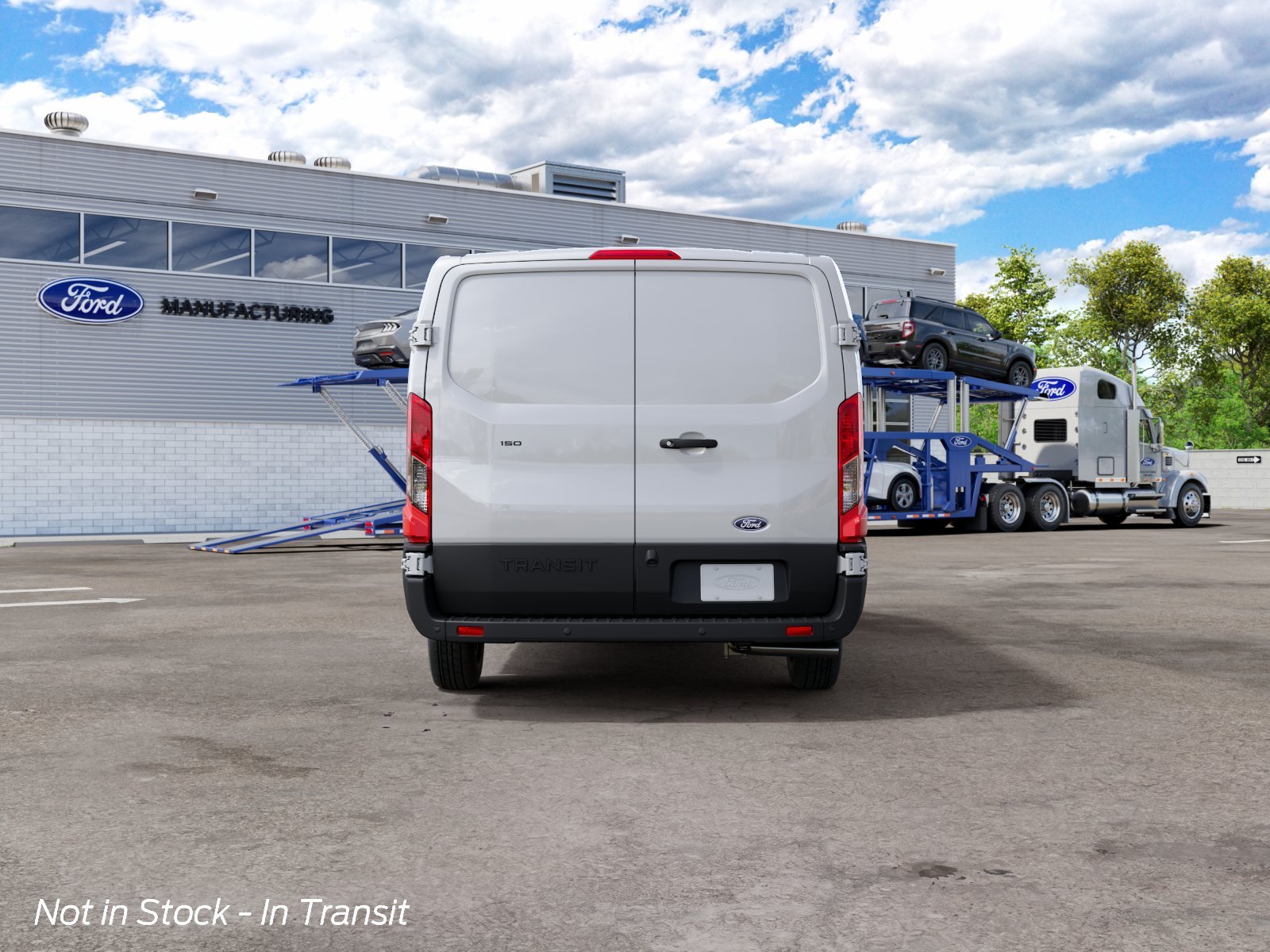 New 2027 Oxford White Ford Cargo Van image 7