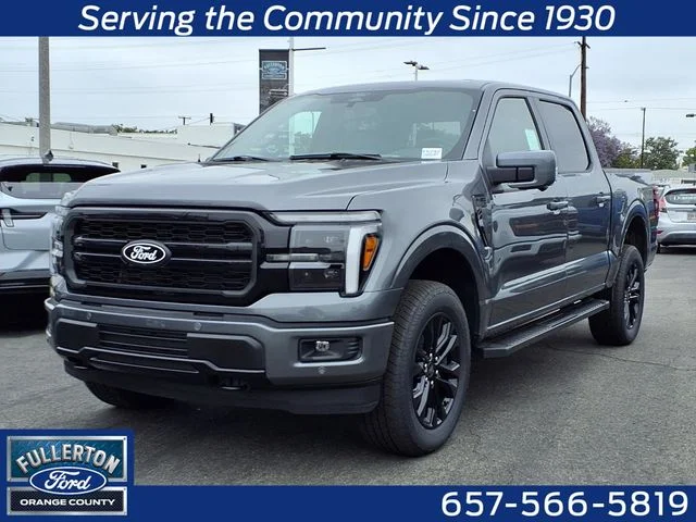 New 2026 Carbonized Gray Metallic Ford Lariat image 1