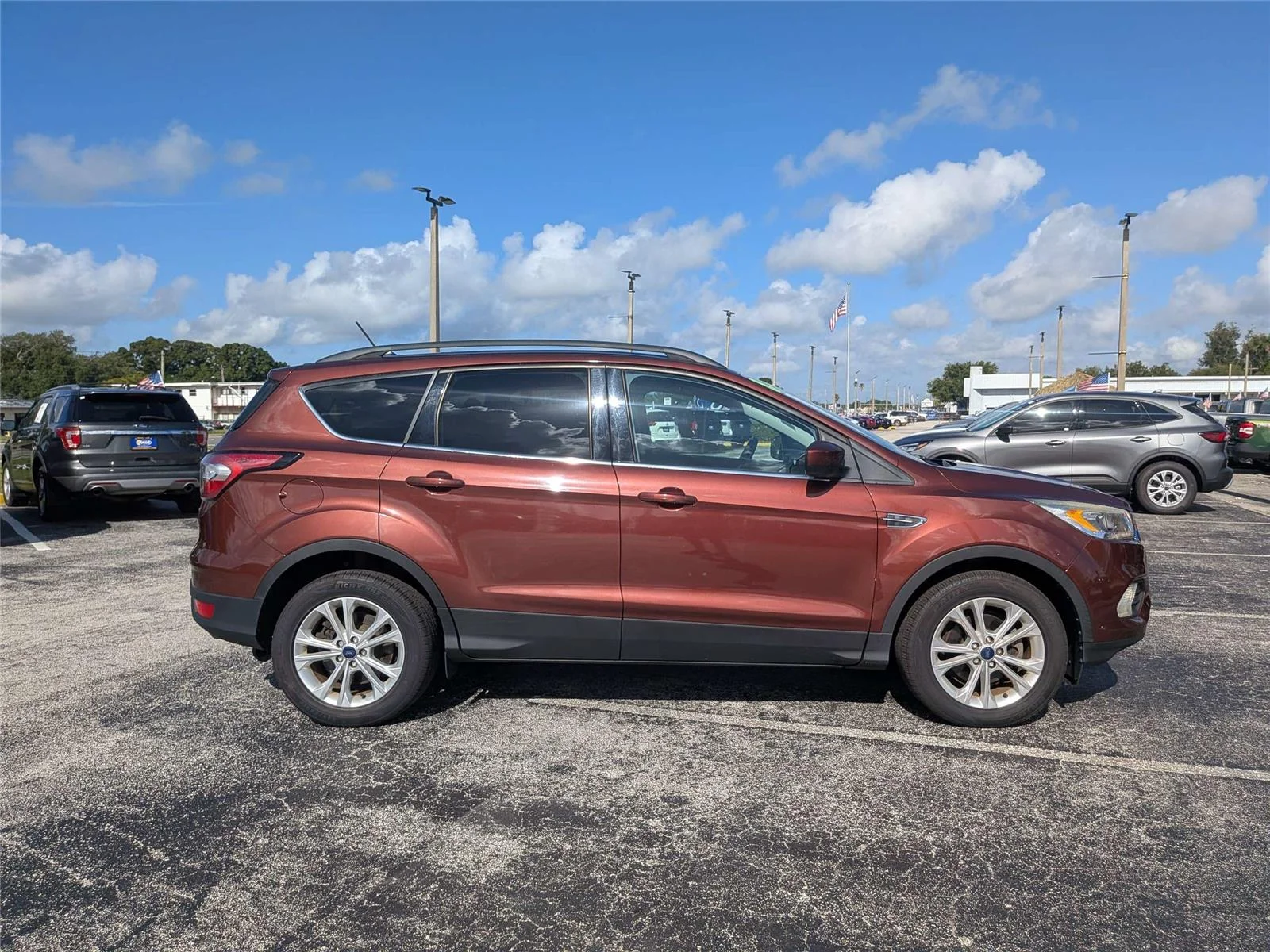 Used 2018 Ford Escape SEL with VIN 1FMCU0HD2JUA49196 for sale in Cocoa, FL