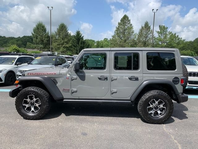 Used 2021 Gray Jeep Unlimited Rubicon image 2
