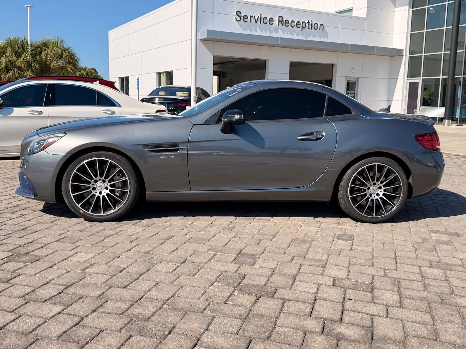 Used 2017 Selenite Gray Metallic Mercedes-Benz SLC 43 AMG® image 10