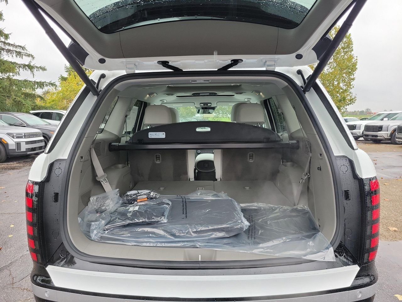 New 2027 Creamy White Pearl Hyundai Limited AWD image 8
