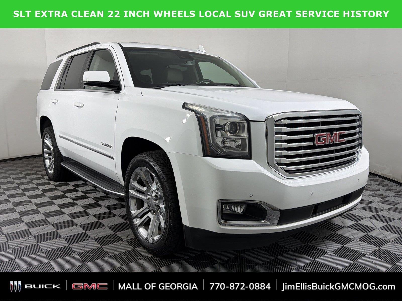 Used 2017 SUMMIT WHITE GMC SLT image 1