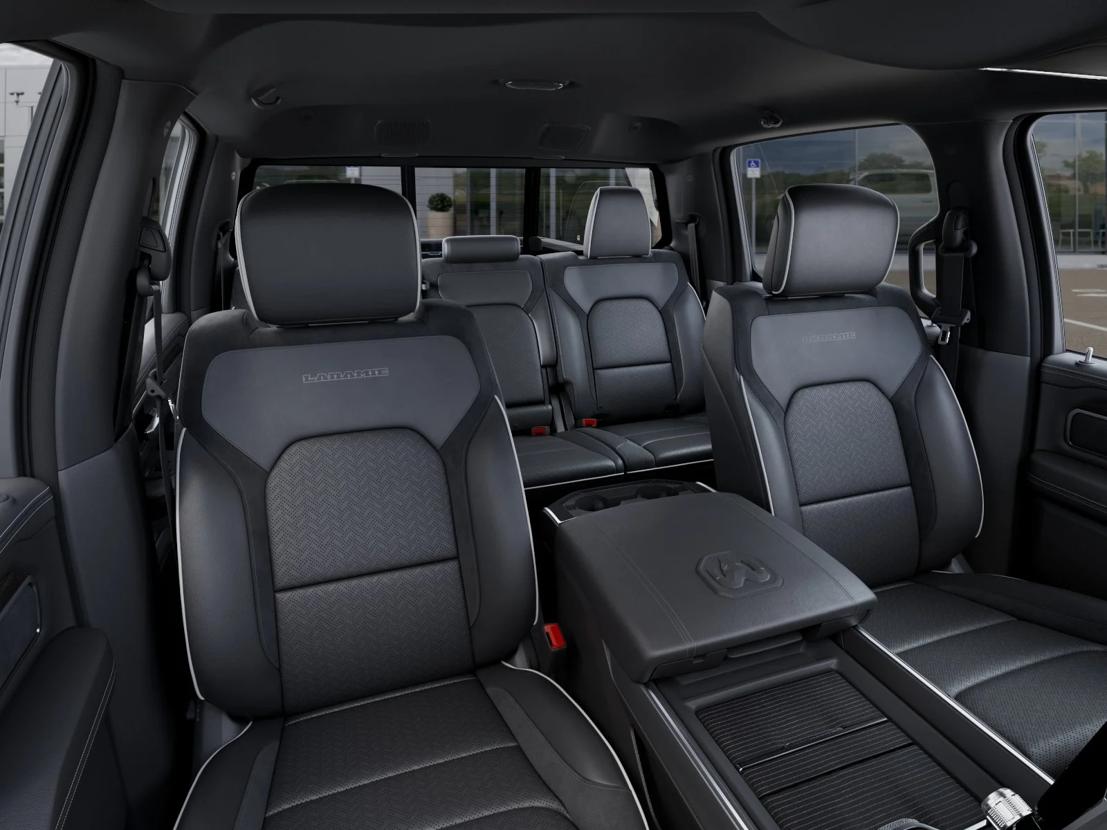New 2026 Diamond Black Crystal Pearl-Coat Exterior Paint RAM Laramie image 42
