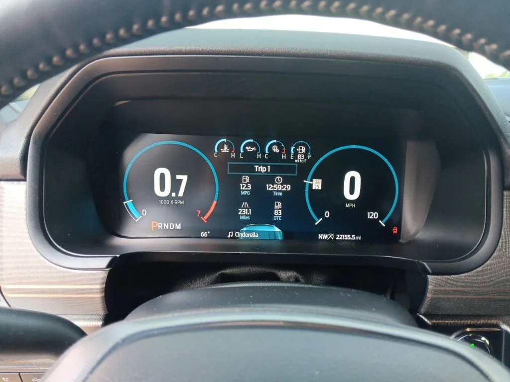 Used 2023 Black Metallic Ford Platinum image 19