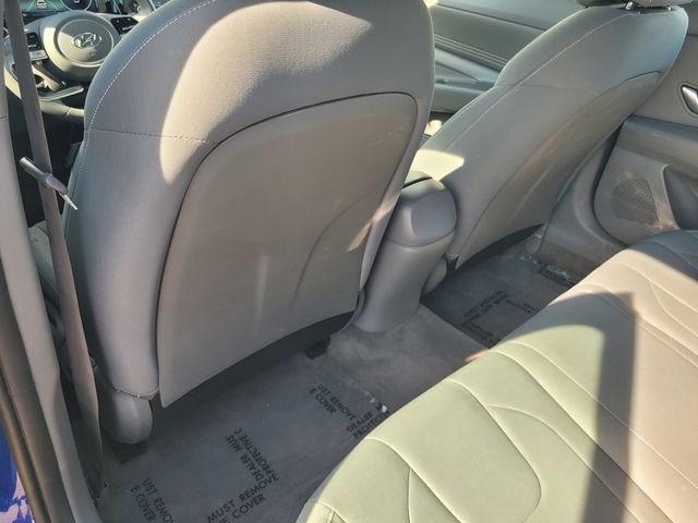 Certified Used 2021 Blue Hyundai SEL image 14
