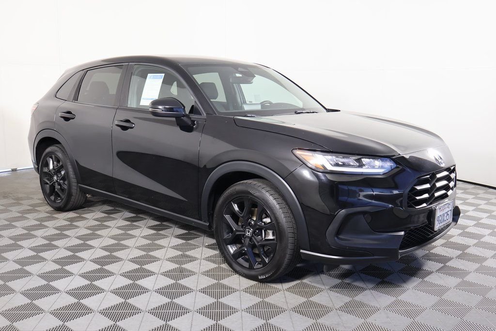 Certified Used 2024 Crystal Black Pearl Honda Sport image 3