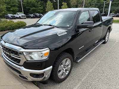 Used 2023 Diamond Black Crystal Pearlcoat RAM Big Horn image 1