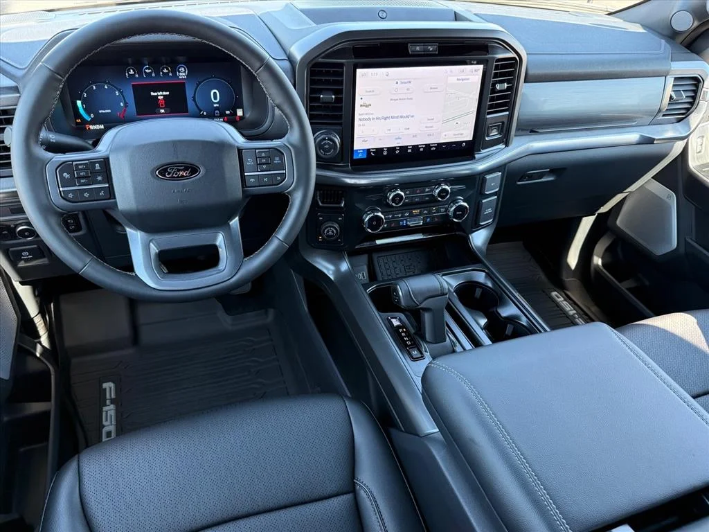 New 2026 Carbonized Gray Metallic Ford Lariat® image 7