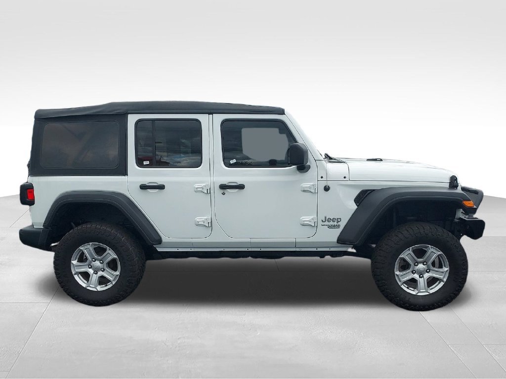 Used 2019 White Jeep Unlimited Sport S image 6