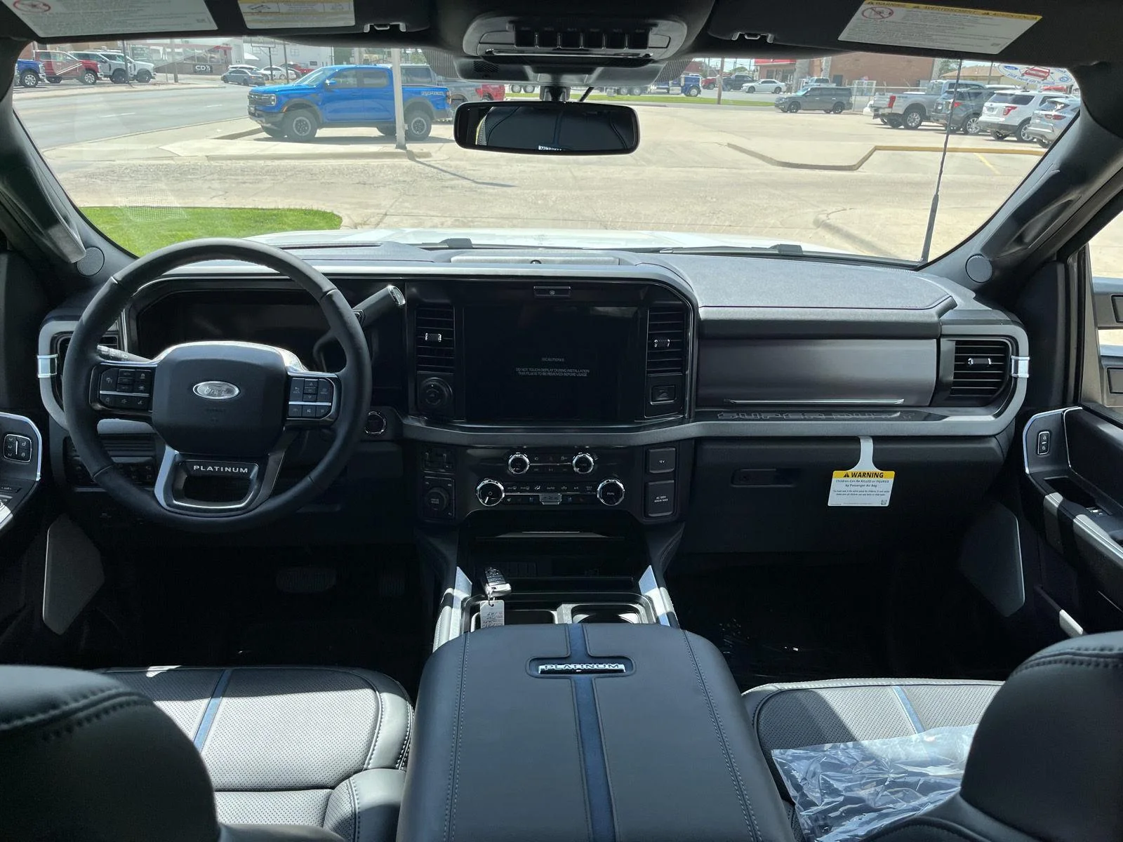 New 2026 Star White Metallic Tri-Coat Ford F-350® Platinum® image 14