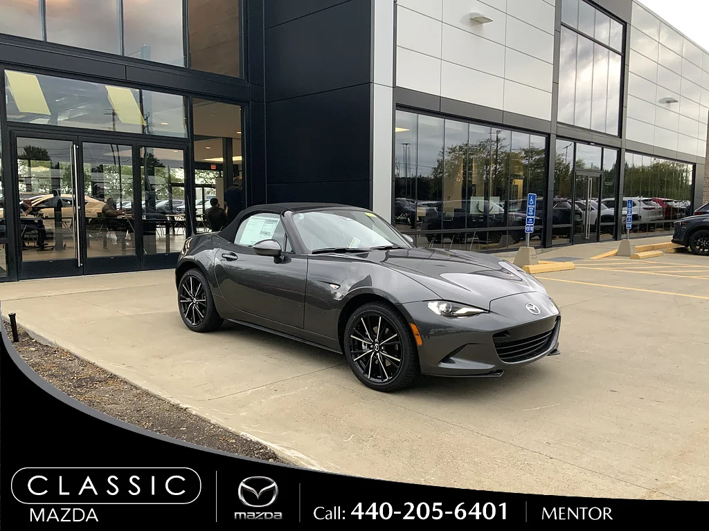 New 2026 Machine Gray Metallic Mazda Grand Touring image 1