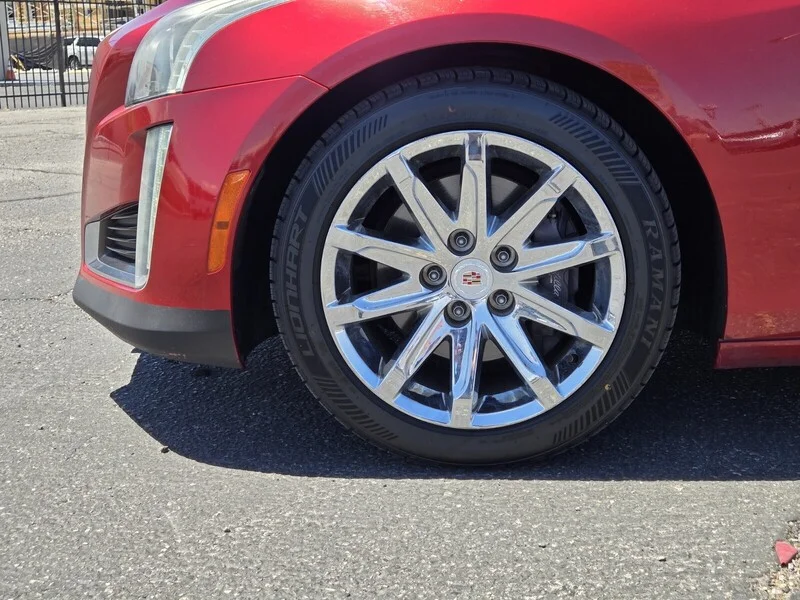 Used 2014 Red Obsession Tintcoat Cadillac Luxury RWD image 6