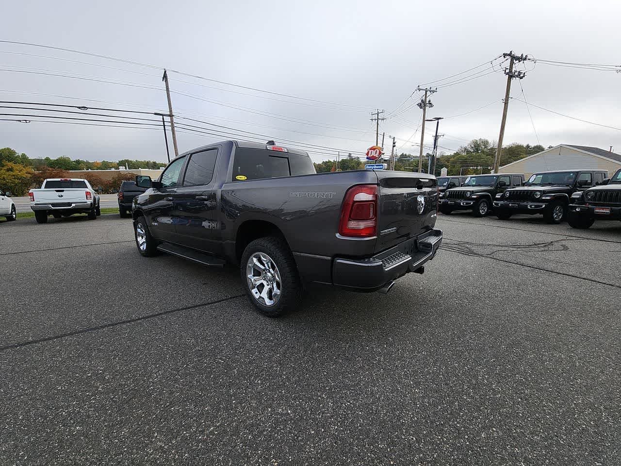 Used 2023 Granite Crystal Metallic Clearcoat Ram Big Horn image 6